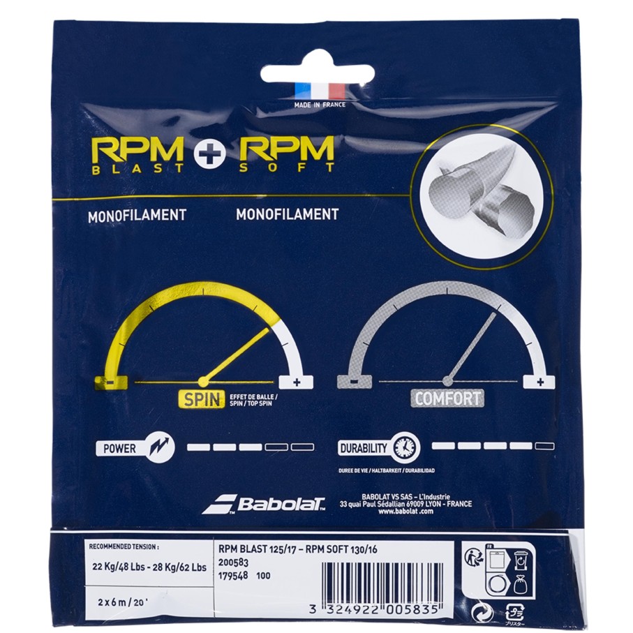 Tennis Babolat Hybrides | Rpm Blast + Rpm Soft