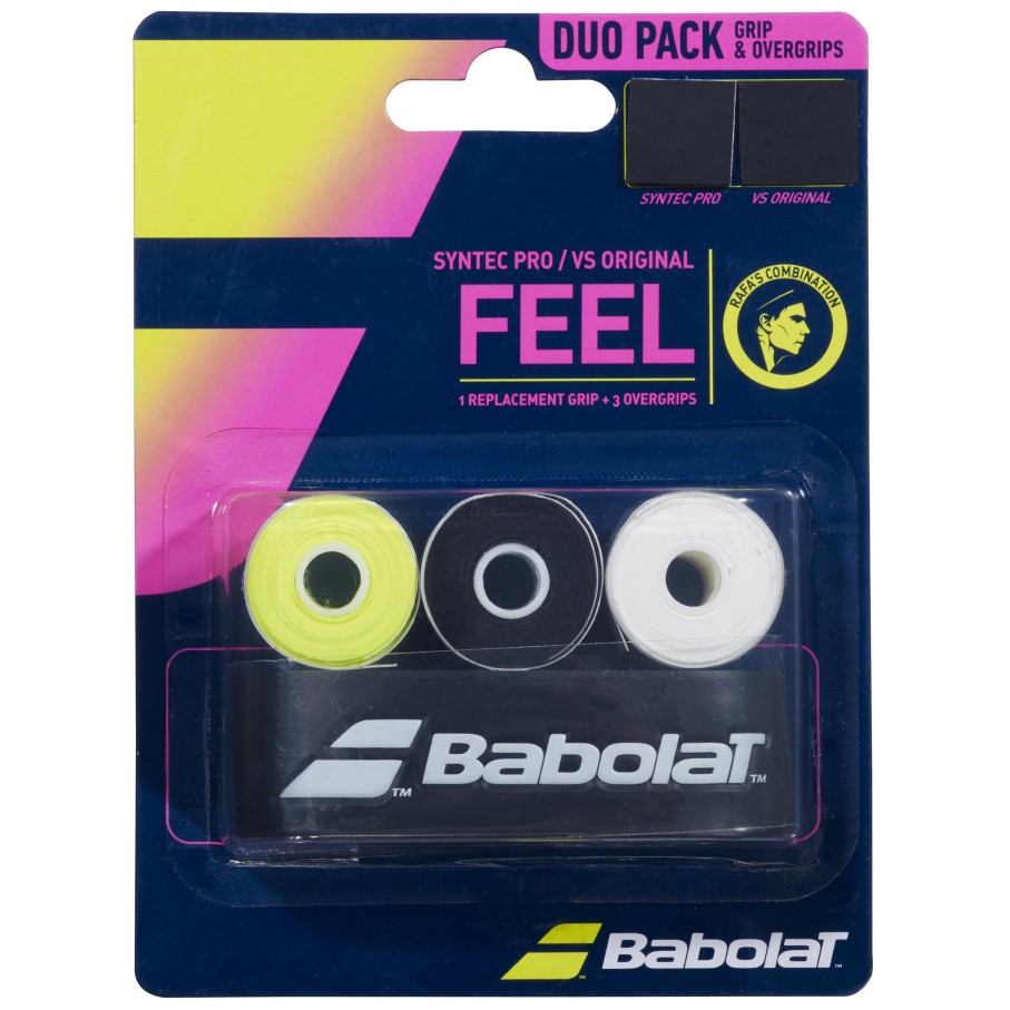 Tennis Babolat Feel | Pack Syntec Pro + Vs Original X3