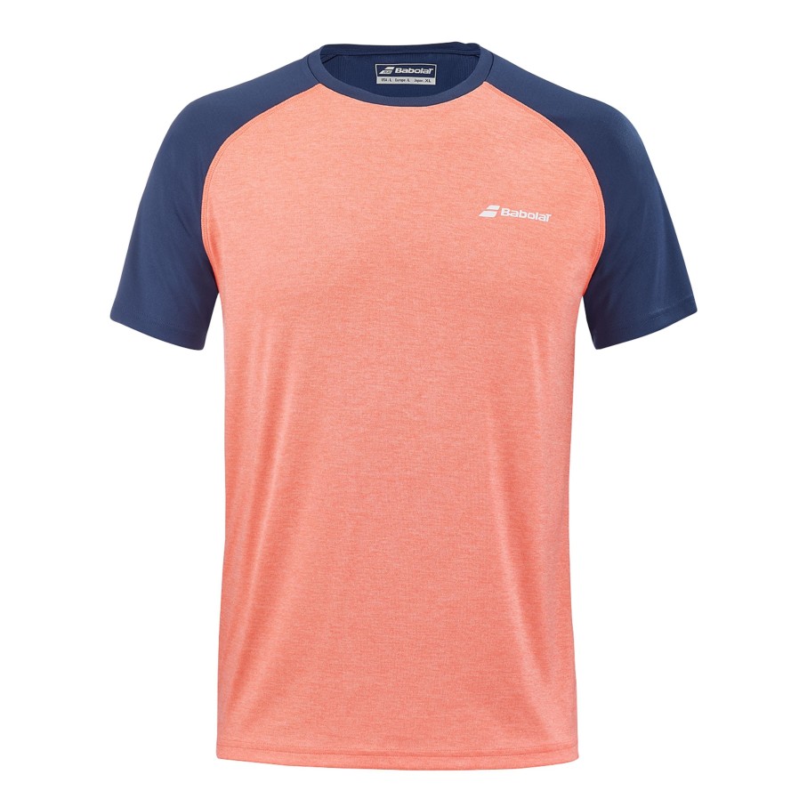 Tennis Babolat Hommes | Play Crew Neck Tee