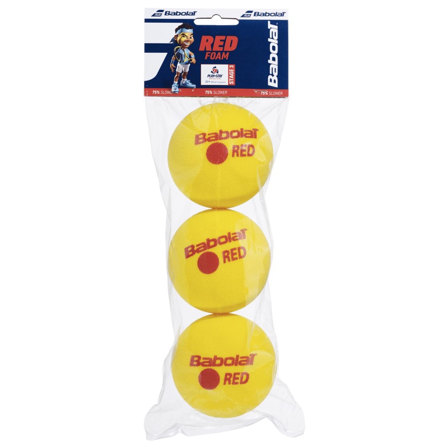 Tennis Babolat Balles D'Entrainements | Red Foam X3