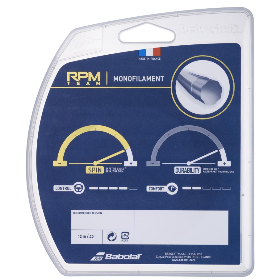 Tennis Babolat Monofilament | Rpm Team 12M