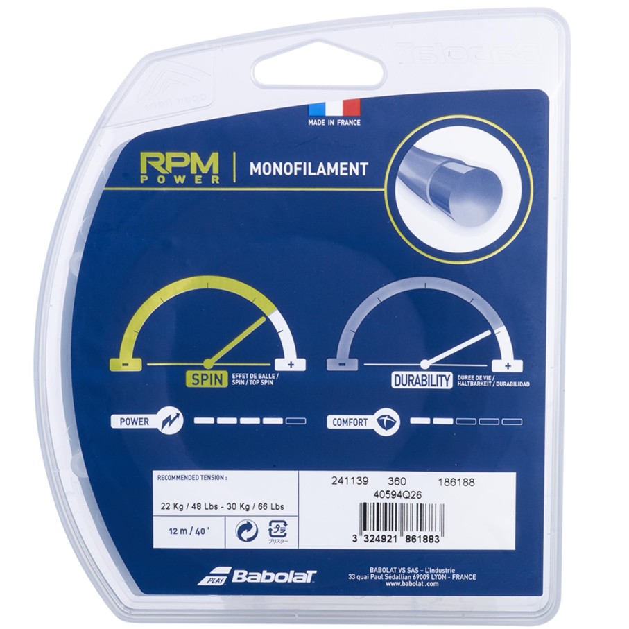 Tennis Babolat Monofilament | Rpm Power 12M