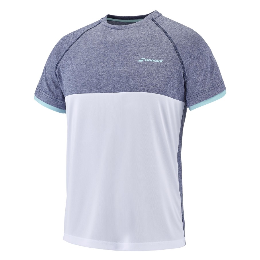 Hommes Babolat Hauts | Play Crew Neck Tee